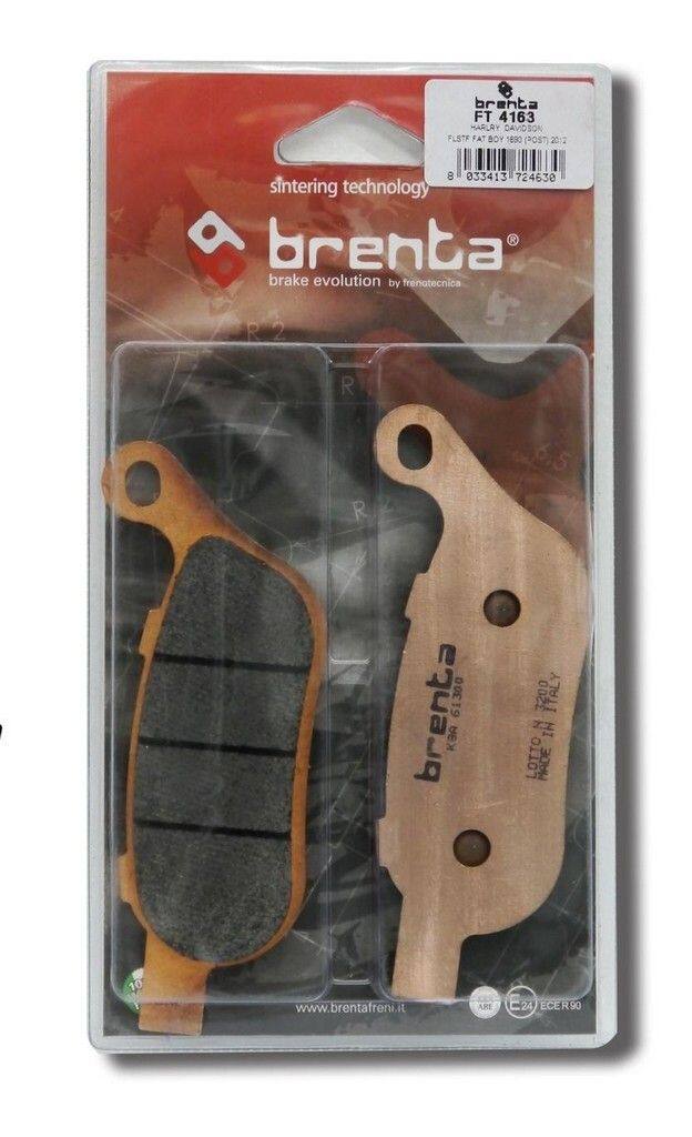 Brenta ブレンタ Brake Pads 4163 SOFTAIL BREAKOUT 114 DELUXE FAT BOB BOY FXDR HERITAGE CLASSIC LOW RIDER SLIM SPORT GLIDE STREET HARLEY-DAVIDSON ハーレーダビッドソン ブレーキパッド ブレーキ