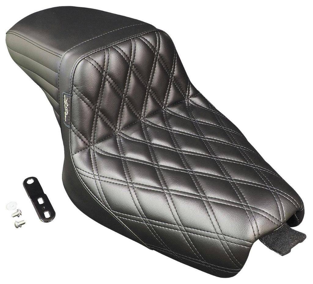 LePera ラペラ キックフリップシート Wダイヤモンドステッチ XLスポーツスター HARLEY-DAVIDSON ハーレーダビッドソン シート シート関連 外装