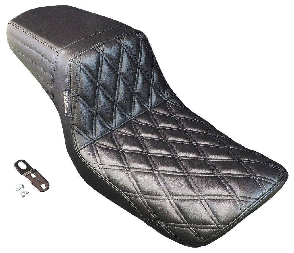 LePera ラペラ キックフリップシート Wダイヤモンドステッチ ダイナ HARLEY-DAVIDSON ハーレーダビッドソン シート シート関連 外装