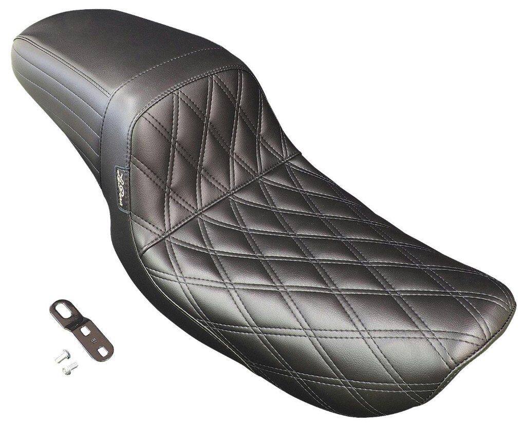 LePera ラペラ キックフリップシート Wダイヤモンドステッチ ダイナ HARLEY-DAVIDSON ハーレーダビッドソン シート シート関連 外装