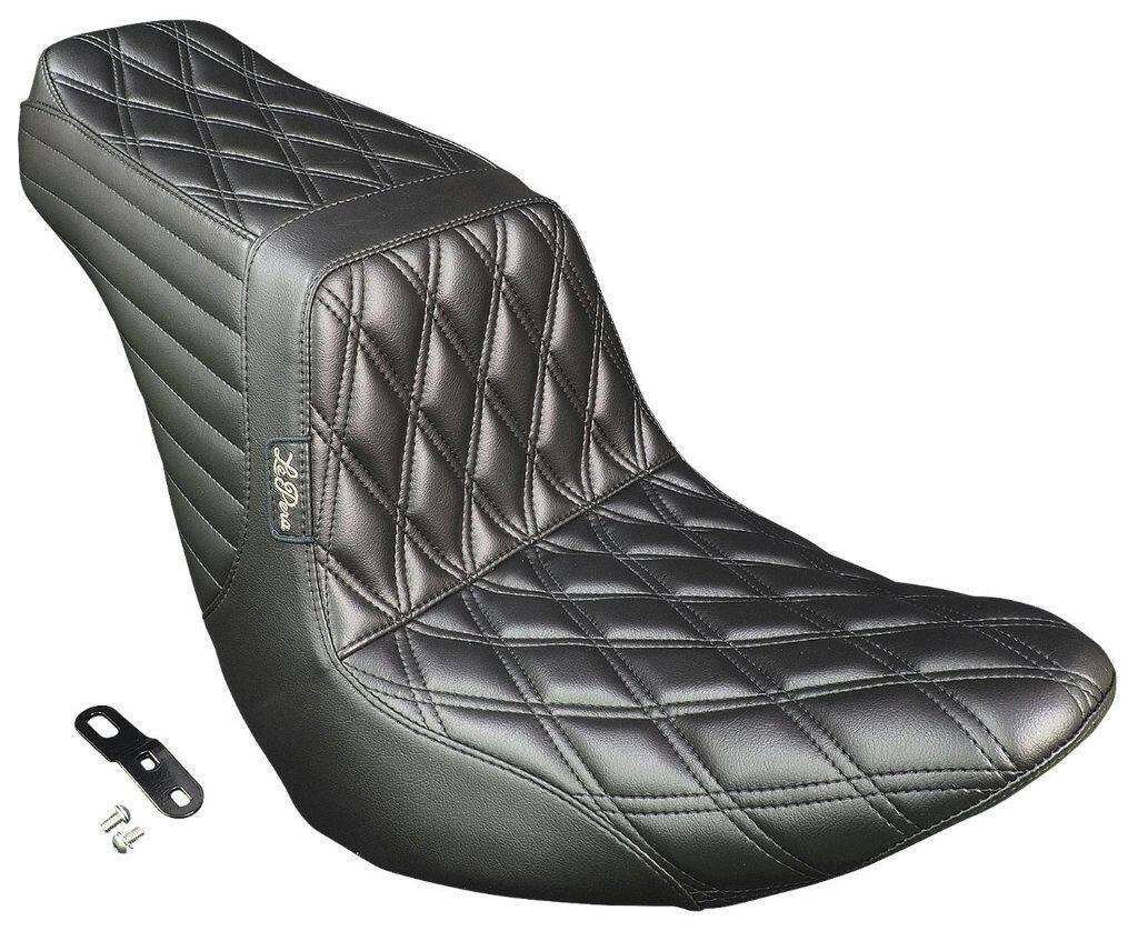 LePera ラペラ テールウィップ アップフロントシート Wダイヤステッチ FLSBスポーツグライド FXLRローライダー HARLEY-DAVIDSON ハーレーダビッドソン シート シート関連 外装