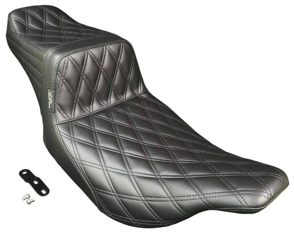 LePera ラペラ テールウィップシート Wダイヤステッチ FLHS FLHT FLT HARLEY-DAVIDSON ハーレーダビッドソン シート シート関連 外装