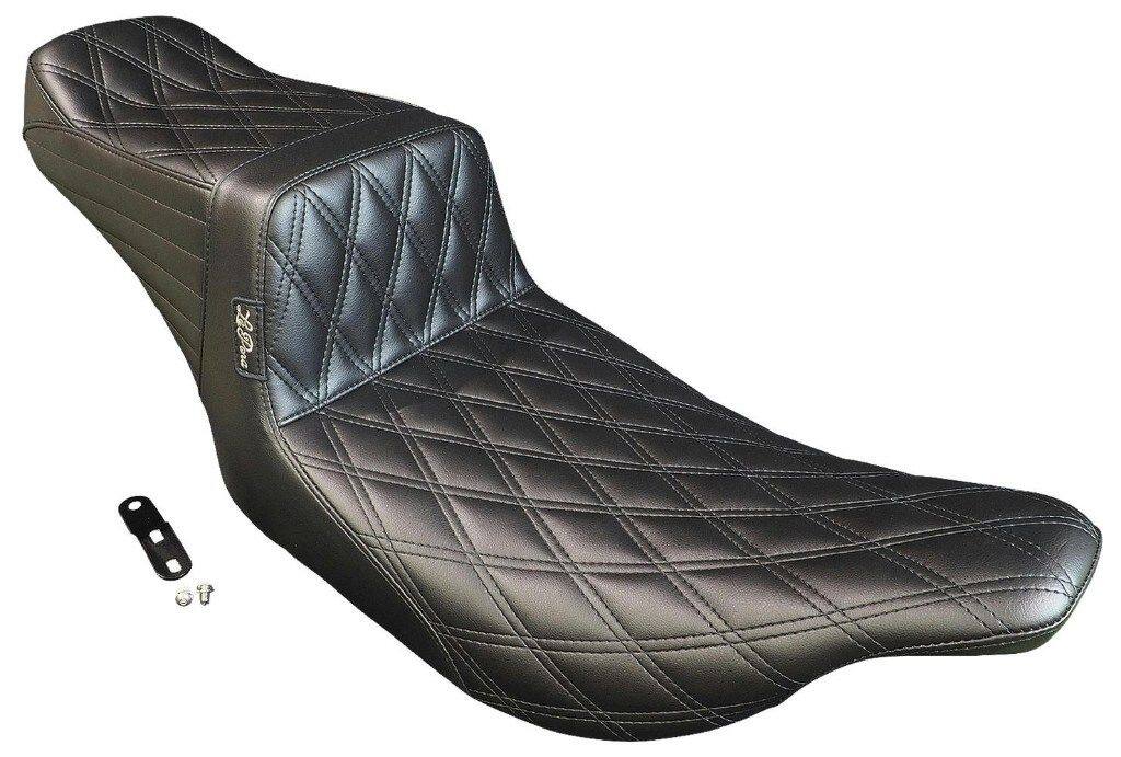 LePera ラペラ テールウィップシート Wダイヤステッチ FLHS FLHT FLT HARLEY-DAVIDSON ハーレーダビッドソン シート シート関連 外装