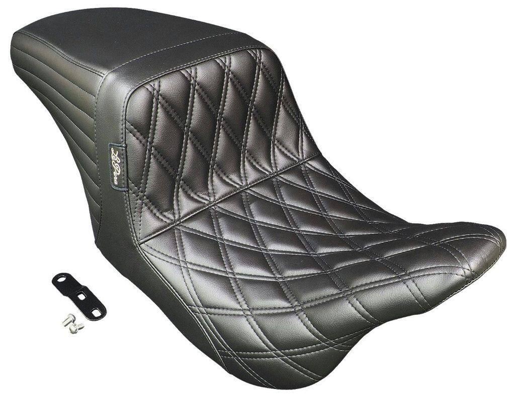 LePera ラペラ キックフリップ アップフロントシート Wダイヤステッチ ツーリングモデル HARLEY-DAVIDSON ハーレーダビッドソン シート シート関連 外装