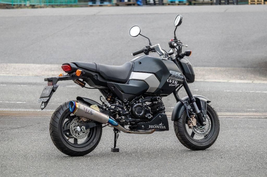 OVER オーヴァー TT-Formula RS+PRO Mini L フルチタン GROM HONDA ホンダ フルエキゾーストマフラー マフラー