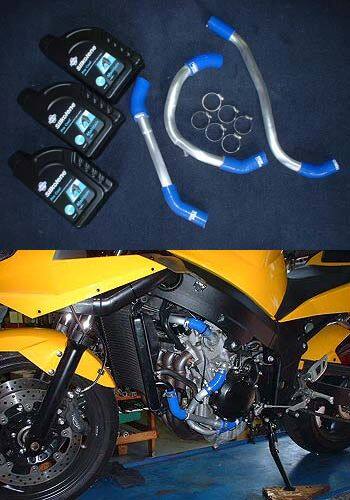 RADICAL ラジカル TUBE SUPPLY ウォーターラインシステム DAYTONA650 [デイトナ] TRIUMPH トライアンフ ラジエーター 冷却関連 エンジン カラー：ブラックアルマイト