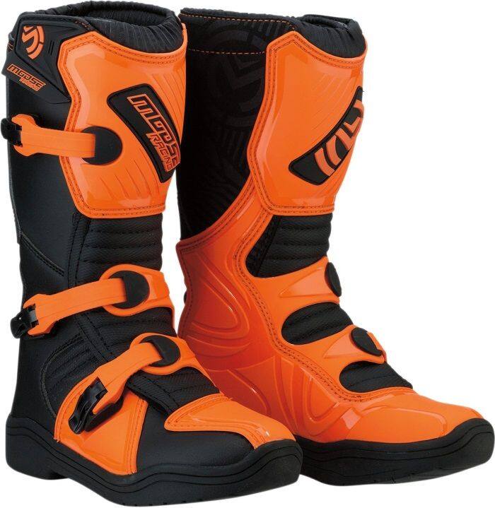 Other - MOOSE RACING ムースレーシング ブーツ S18Y M1.3 ブラック／オレンジ【BOOT BK／OR】【Youth】 オフロードブーツ フットウェア