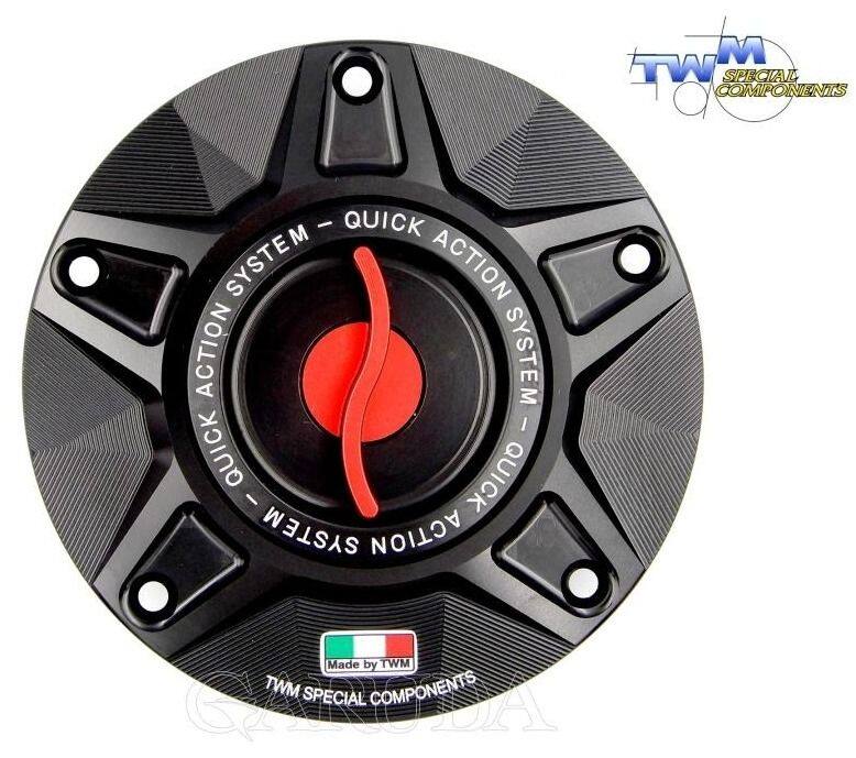 TWM ティーダブリューエム クイック・タンクキャップ PanigaleV2 PanigaleV4 StreetfighterV2 StreetfighterV4 DUCATI ドゥカティ ガソリンタンクキャップ タンク関連 外装