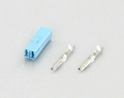 ■商品概要ウインカー用／ホンダ1タイプ極数：2Pカラー：空■詳細説明●各メーカーウインカー／テールランプ用コネクターと極数分の端子セット。●適用電線サイズ：AV0.3又はAVS0.3-0.5●許容電流：5A (電線：AVS0.5使用時）■適合車種汎用&ensp;汎用