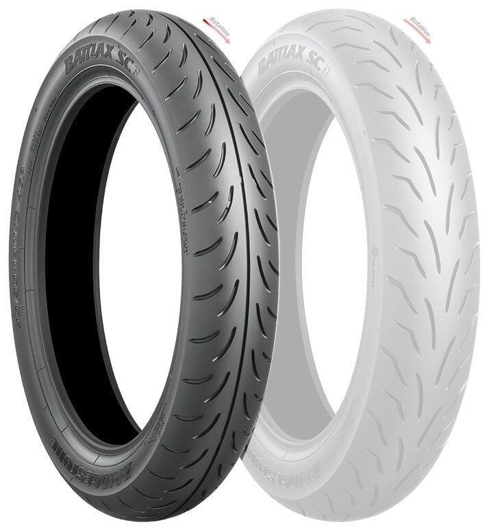 BRIDGESTONE ブリヂストン BATTLAX SC 【120/70-15 M/C 56S TL】 バトラックス エスシー タイヤ APRILIA アプリリア BMW HONDA ホンダ KYMCO キムコ SUZUKI スズキ SYM YAMAHA ヤマハ オンロードタイヤ・スクーター/ミニバイク オンロードタイヤ