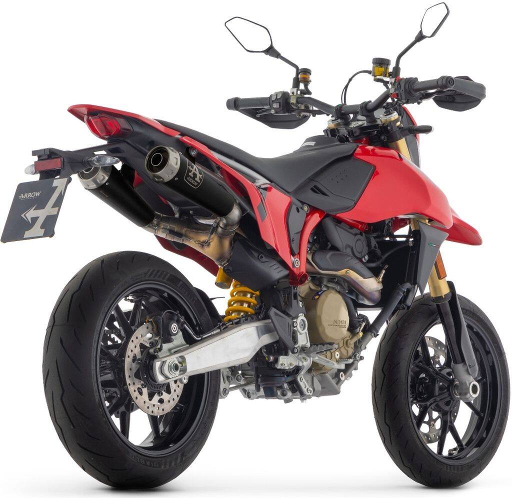 ARROW アロー Pro-Race Nichrom 'Dark' silencer Hypermotard 698 Mono DUCATI ドゥカティ スリップオンマフラー マフラー