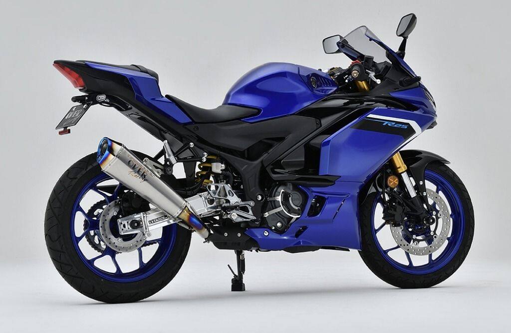 OVER オーヴァー TT-Formula RS＋PRO フルチタン スリップオン YZF-R25 YAMAHA ヤマハ スリップオンマフラー マフラー