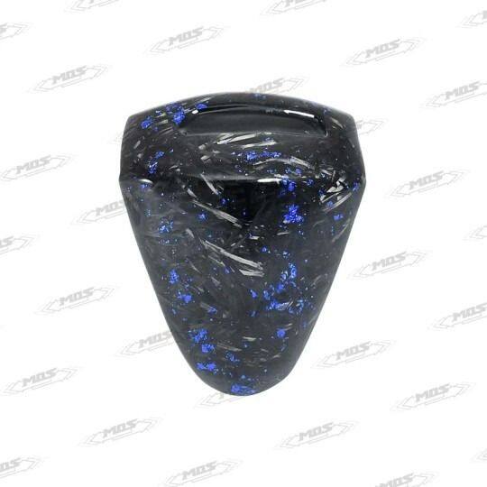 MOS モス Forged Blue Foil Carbon Fiber Handle Upper Cover AK 550 KYMCO キムコ ハンドルバークランプ ハンドル周辺パーツ ハンドル