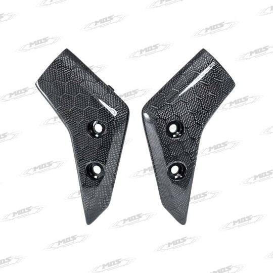 MOS モス Honeycomb Carbon Fiber Front Fender Side Cover AK 550 KYMCO キムコ フロントフェンダー フェンダー関連 外装