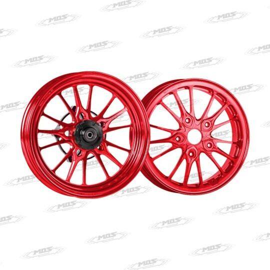 MOS モス 13-inch MR15 Forged Wheel (15-Spoke) (Front＆Rear Set) DRG 2.0 MMBCU SYM ホイール ホイール関連 足回り