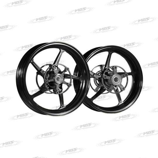 MOS モス 15-inch TF05M Forged Wheel (5-Spoke) (Front＆Rear Set) TMAX530 TMAX560 YAMAHA ヤマハ ホイール ホイール関連 足回り