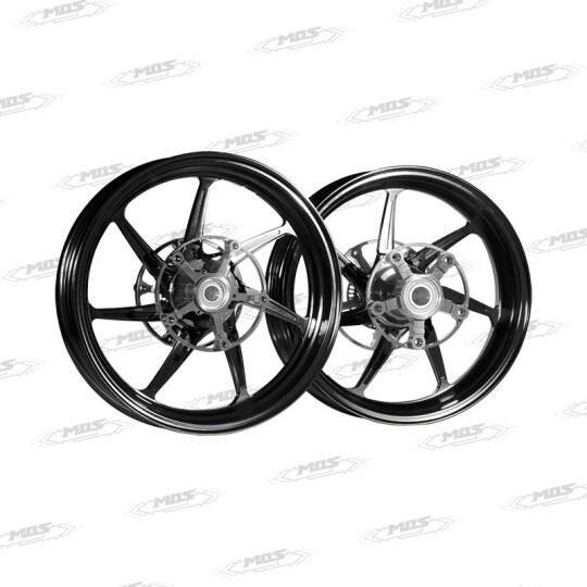 MOS モス 15-inch TF07 Forged Wheel (7-Spoke) (Front＆Rear Set) TMAX530 TMAX560 YAMAHA ヤマハ ホイール ホイール関連 足回り