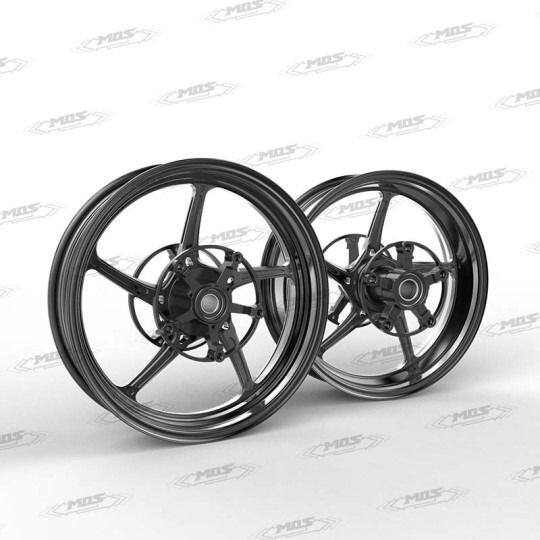 MOS モス 15-inch TL05M Forged Wheel (5-Spoke) (Front＆Rear Set) MAXSYM TL 500 508 SYM ホイール ホイール関連 足回り