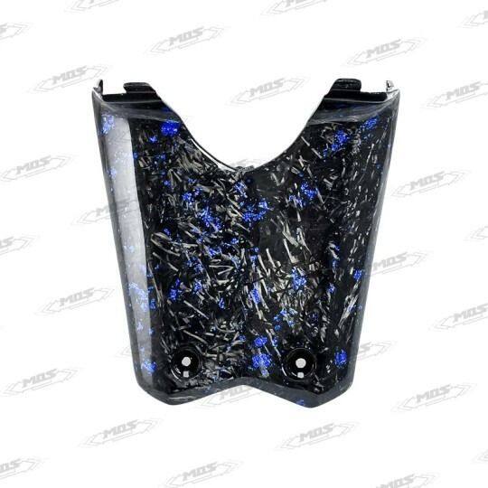 MOS モス Forged Blue Foil Carbon Fiber Center Cover AK 550 KYMCO キムコ その他スクーター外装 カウル関連 外装