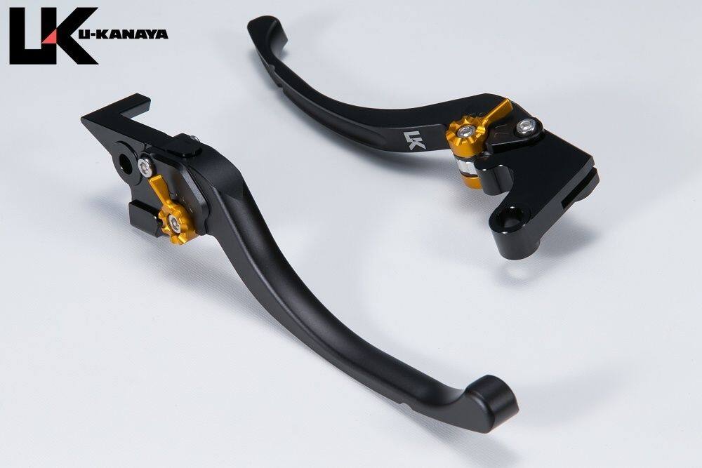 樂天商城 - U-KANAYA ユーカナヤ ツーリングタイプ アルミビレットレバーセット GSX-8TT GSX-8T SUZUKI スズキ ブレーキ・クラッチレバーセット ハンドル周辺パーツ ハンドル レバーカラー：マットブラック / アジャスターカラー：マットブルー