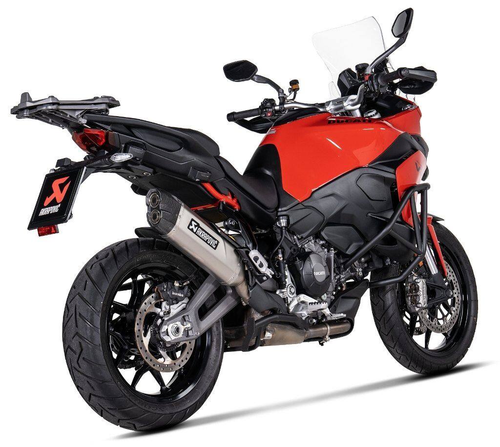 AKRAPOVIC アクラポビッチ Eマーク スリップオンラインマフラー MULTISTRADA V2S V2 DUCATI ドゥカティ スリップオンマフラー マフラー