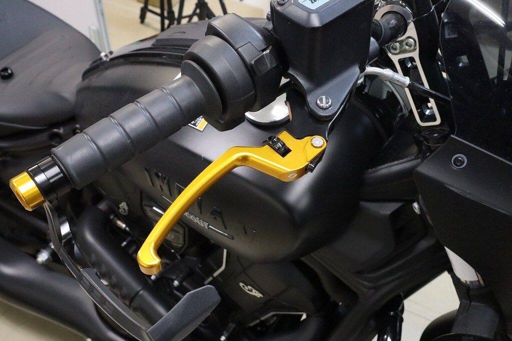 SPEEDRA スピードラ アジャスタブルレバーセット スタンダードタイプ 101 Scout Bobber Classic Sport RT Super INDIAN MOTORCYCLE インディアン ブレーキ・クラッチレバーセット ハンドル周辺パーツ ハンドル レバー本体カラー：ゴールド / アジャスターカラー：ブラック 2