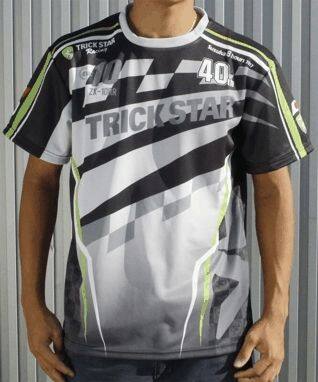 TRICKSTAR Indonesia トリックスターインドネシア T-Shirt Trick Star Racing Kawa...