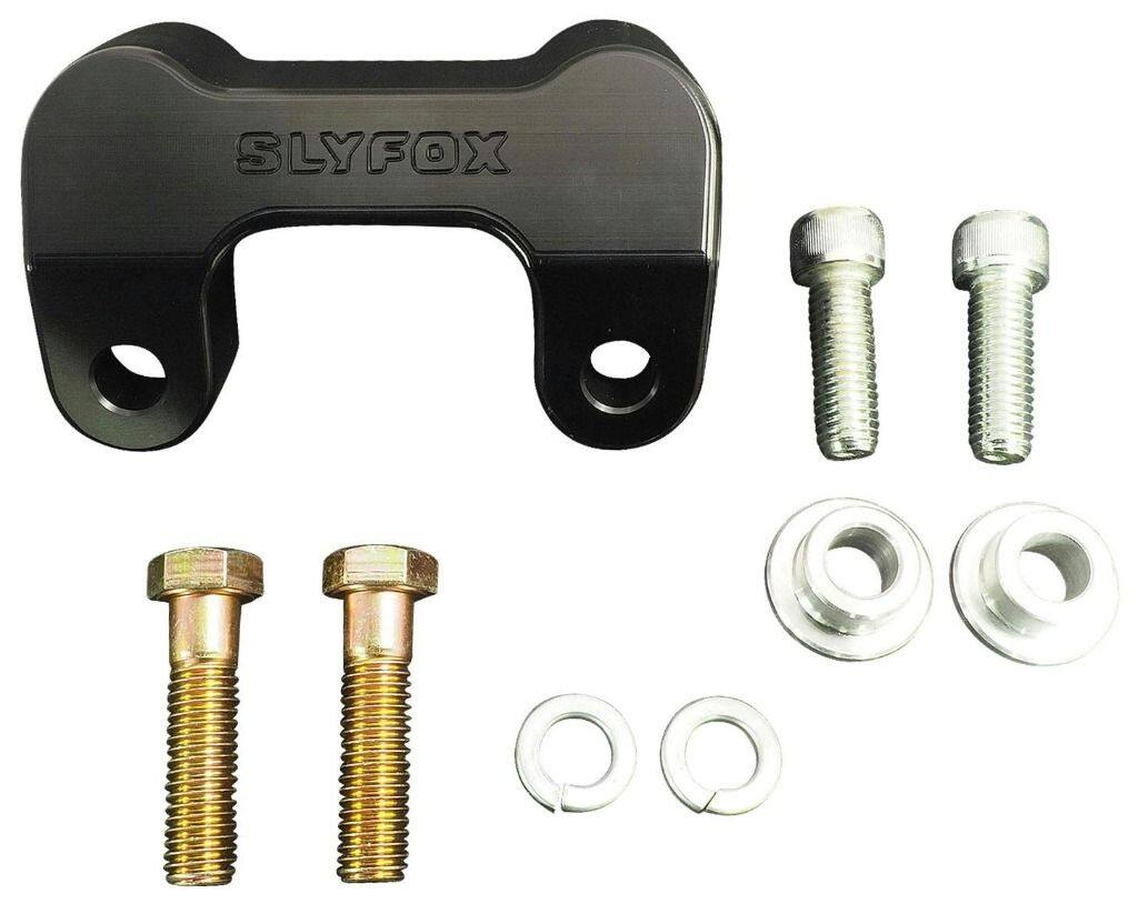 SLYFOX スライフォックス ライザーアダプター FLTRK FLTRU FLTRX HARLEY-DAVIDSON ハーレーダビッドソン ハンドルバークランプ ハンドル周辺パーツ ハンドル