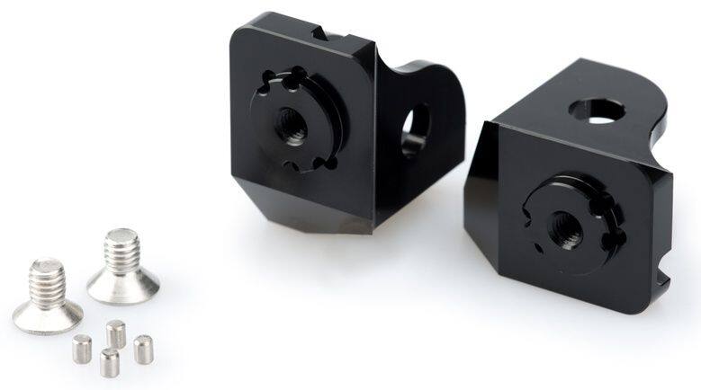 Puig プーチ アジャスト フットペグ アダプター RIDER (ADAPTOR ADJUSTABLE FOOTPEG) F750GS F800GS F850GS R1200GS EXCLUSIVE R1250GS S1000 XR BMW その他ステップオプション・補修部品 ステップ 足回り