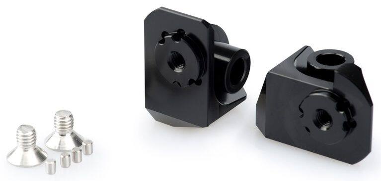 Puig プーチ アジャスト フットペグ アダプター RIDER (ADAPTOR ADJUSTABLE FOOTPEG) F850GS ADVENTURE F900GS R 1250 GS TRIPLE BLACK R1200GS RALLYE R1250GS BMW その他ステップオプション・補修部品 ステップ 足回り