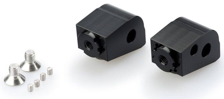 Puig プーチ アジャスト フットペグ アダプター PASSENGER (ADAPTOR ADJUSTABLE FOOTPEG) 1290 SUPER ADVENTURE R S 790 890 L KTM その他ステップオプション・補修部品 ステップ 足回り