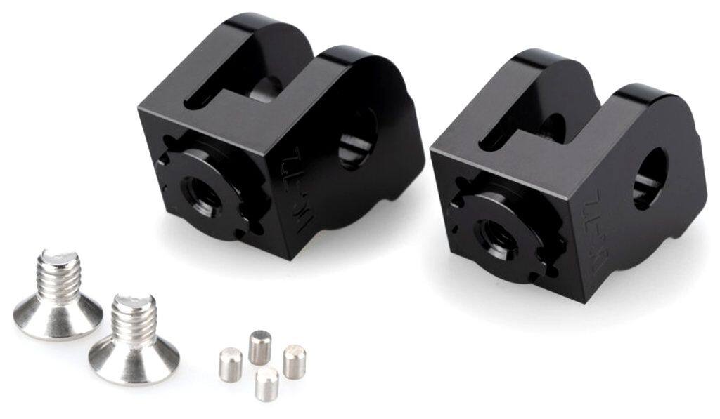 Puig プーチ アジャスト フットペグ アダプター RIDER (ADAPTOR ADJUSTABLE FOOTPEG) DESERT X MULTISTRADA V2S V4 PIKES PEAK RALLY V4S SPORT DUCATI ドゥカティ その他ステップオプション・補修部品 ステップ 足回り