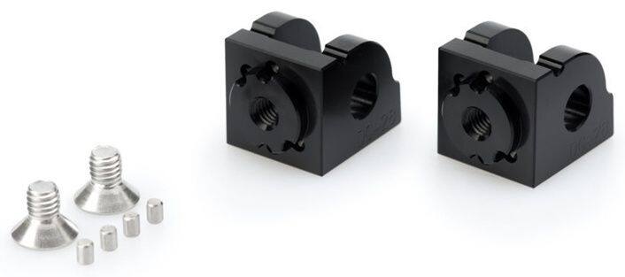 Puig プーチ アジャスト フットペグ アダプター RIDER (ADAPTOR ADJUSTABLE FOOTPEG) R NINE T RACER S1000 S1000RR BMW その他ステップオプション・補修部品 ステップ 足回り