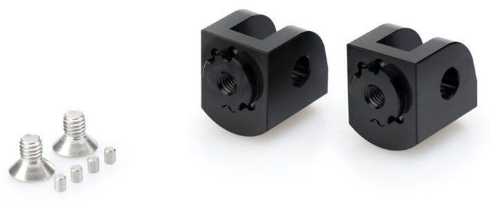 Puig プーチ アジャスト フットペグ アダプター RIDER (ADAPTOR ADJUSTABLE FOOTPEG) NINJA 400 Z400 ZX-10R SE ZX-10RR KAWASAKI カワサキ その他ステップオプション・補修部品 ステップ 足回り