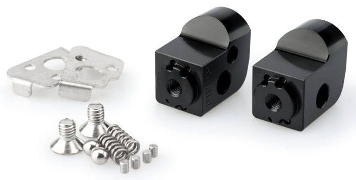 Puig プーチ アジャスト フットペグ アダプター PASSENGER (ADAPTOR ADJUSTABLE FOOTPEG) F650 GS F700 F800 ADVENTURE BMW その他ステップオプション・補修部品 ステップ 足回り