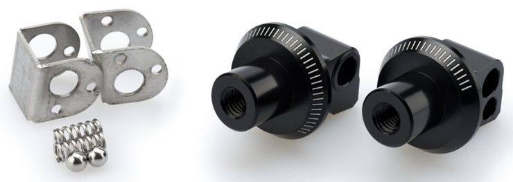 Puig プーチ フットペグ アダプター PASSENGER (ADAPTOR FOOTPEGS PASSENGER) 1290 SUPERDUKE R KTM その他ステップオプション・補修部品 ステップ 足回り