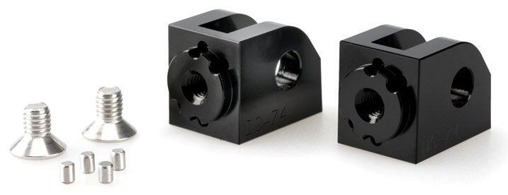 Puig プーチ アジャスト フットペグ アダプター RIDER (ADAPTOR ADJUSTABLE FOOTPEG) MT-07 Y-AMT MT-09 SP TRACER 9 GT PLUS XSR900 GP YZF-R7 YZF-R9 YAMAHA ヤマハ その他ステップオプション・補修部品 ステップ 足回り