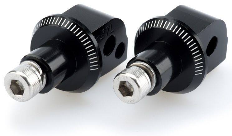 Puig プーチ フットペグ アダプター PASSENGER (ADAPTOR FOOTPEGS PASSENGER) RSV4 FACTORY TUONO V4R APRILIA アプリリア その他ステップオプション・補修部品 ステップ 足回り
