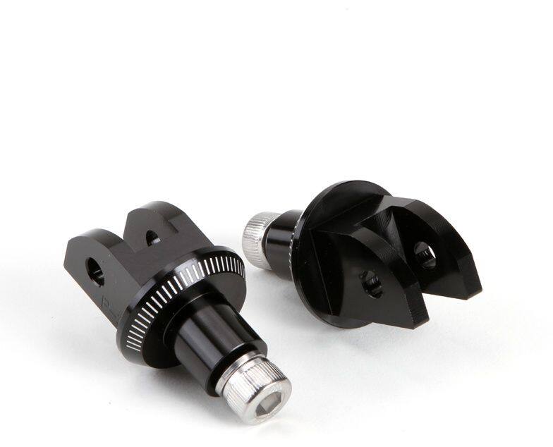 Puig プーチ フットペグ アダプター R＆P共通 (RIDER AND PASSENGER FOOTPEGS ADAPTORS) 1199 PANIGALE SUPERLEGGERA 1299 S 848 EVO 899 959 MONSTER 1200 R V2 V4 SP2 V4R V4S STREETFIGHTER DUCATI ドゥカティ その他ステップオプション・補修部品 ステップ 足回り