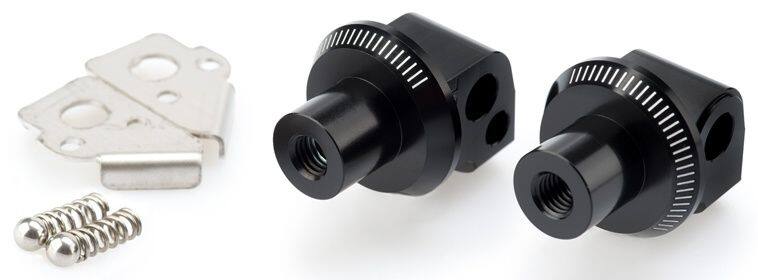 Puig プーチ フットペグ アダプター PASSENGER (ADAPTOR FOOTPEGS PASSENGER) R1200GS BMW その他ステップオプション・補修部品 ステップ 足回り