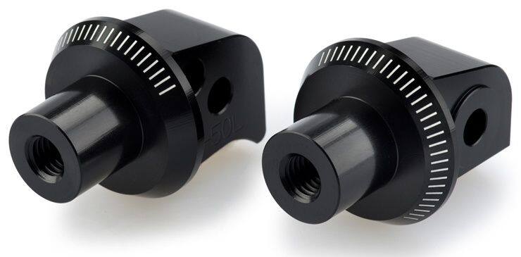 Puig プーチ フットペグ アダプター PASSENGER (ADAPTOR FOOTPEGS PASSENGER) AK550 KYMCO キムコ その他ステップオプション・補修部品 ステップ 足回り