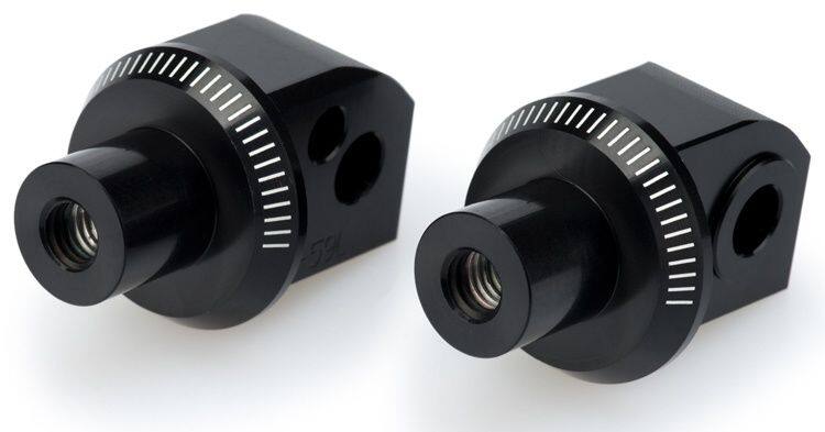 Puig プーチ フットペグ アダプター PASSENGER (ADAPTOR FOOTPEGS PASSENGER) LEONCINO 125 250 500 800 TRAIL BENELLI ベネリ その他ステップオプション・補修部品 ステップ 足回り