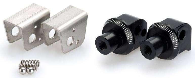 Puig プーチ フットペグ アダプター PASSENGER (ADAPTOR FOOTPEGS PASSENGER) F750GS F800GS F850GS ADVENTURE F900GS BMW その他ステップオプション・補修部品 ステップ 足回り
