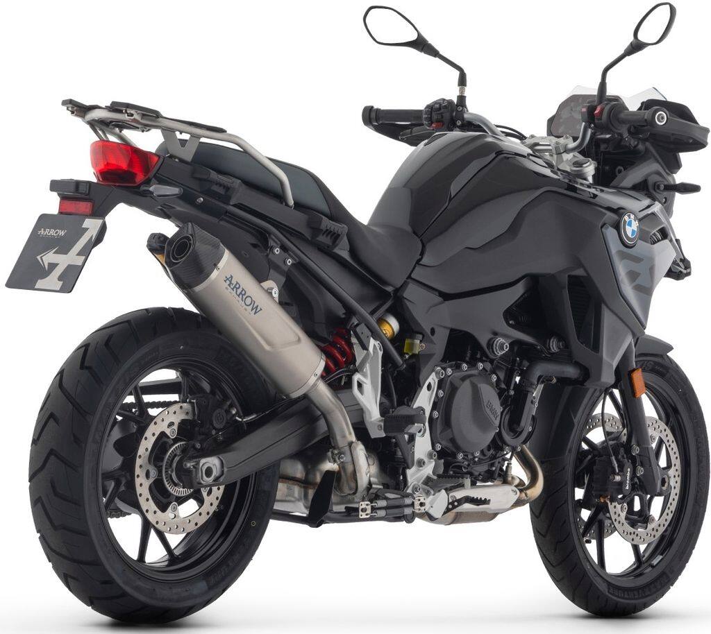 ARROW アロー Indy Race EVO silencer with carby end cap F 900 GS Adventure 800 BMW スリップオンマフラー マフラー Silencer material：titanium