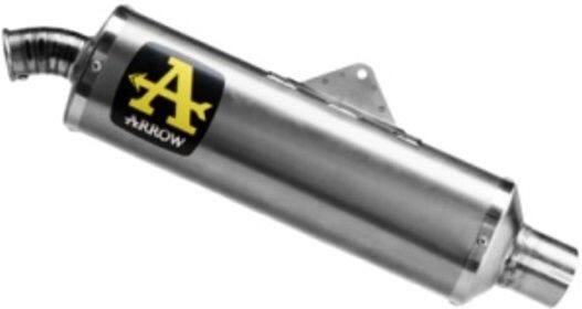Other - ARROW アロー Indy Race aluminium 'Dark' silencer with titanium end cap 450 Rally KOVE コーブ スリップオンマフラー マフラー