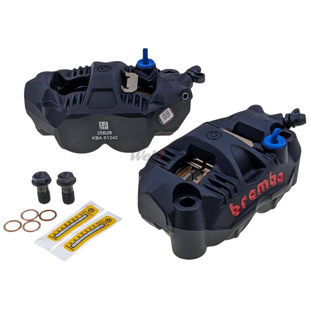 Brembo ブレンボ GP4-RS Black ラジアル モノブロック キャリパーキット 30／30 108mm 左右セット CB1000 R CBR 1000 RR SP SP1 SP2 600 Z SX 750 900 RS ZX 10 14 6 B-King GSX-R Hayabusa Daytona 675 Speed Triple Street FZ9 MT-01 MT-09 YZF-R1 YZF-R6 ブレーキ