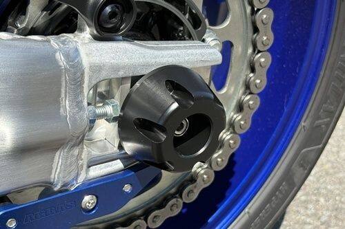 AGRAS アグラス リアアクスルプロテクター MT-09 SP Y-AMT YAMAHA ヤマハ アクスルスライダー フレーム