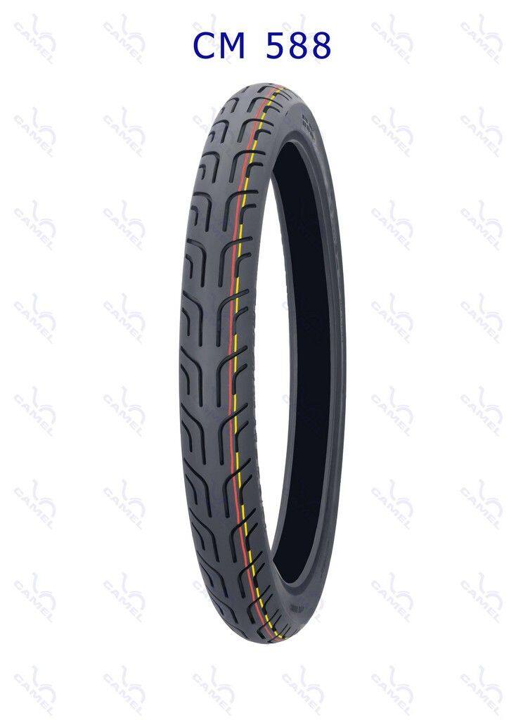 CAMEL キャメル CM-588 【80/90-17】 TT タイヤ スーパードリーム110 WAVE125 スーパーカブ110 WAVE110 クロスカブ110 CT125 ハンターカブ スーパーカブC125 RG50ガンマ ウルフ50 RZ50 Spark R 135 HONDA ホンダ SUZUKI スズキ YAMAHA ヤマハ オンロードタイヤ・ビジネス