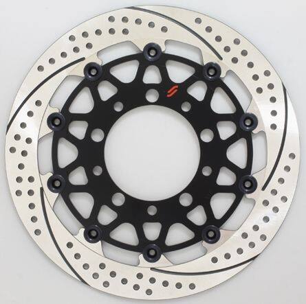 Other - SUNSTAR サンスター PREMIUM RACING [プレミアムレーシング] フロントディスクローター BOULEVARD M109R SUZUKI スズキ ブレーキディスクローター ブレーキ 左用 / インナータイプ：M / アウター：ホール＆スリットタイプ / フローティングピンカラー：ゴールド