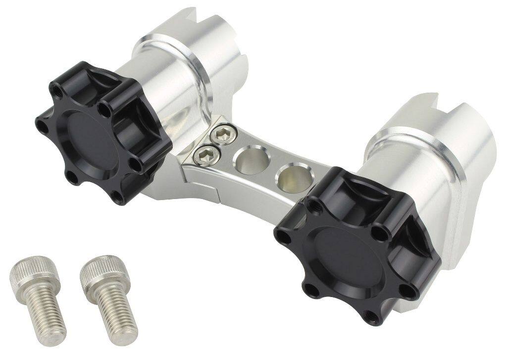 SHIFT UP シフトアップ ビレットハンドルブラケット＆ノブセット モンキー HONDA ホンダ ハンドルポスト・ハンドルライザー ハンドル周辺パーツ ハンドル